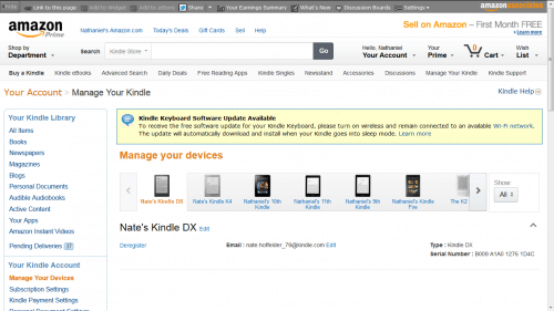 manage your Kindle redesign 2